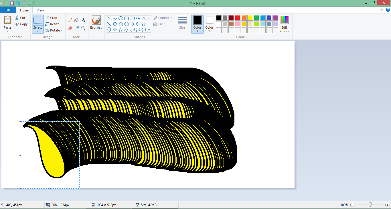 How To Draw 3D Figures In Microsoft Paint