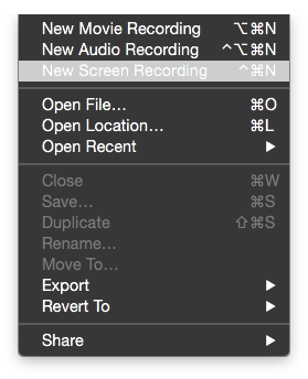 How To Record Your Screen With QuickTime In MAC