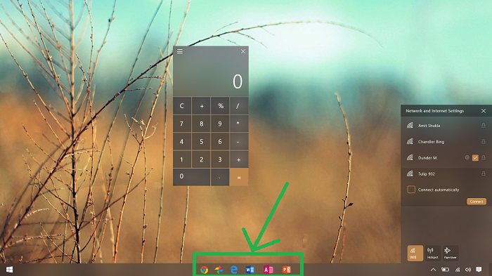 How To Align Pin Ups In Center Of Taskbar