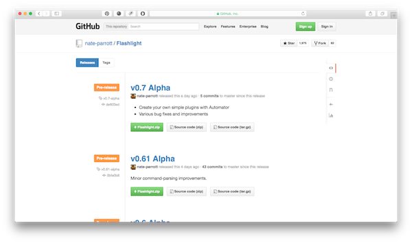 download flashlight from github