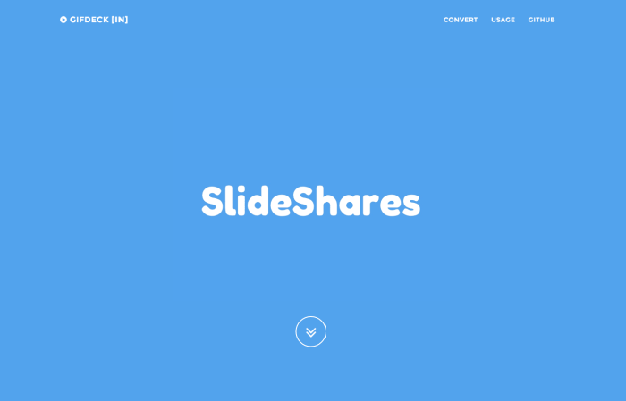 How To Convert Your SlideShare Into GIF