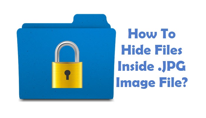 hide files in image