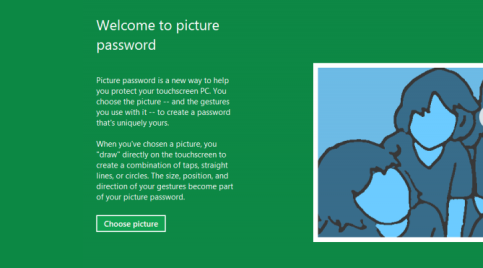 setup picture password