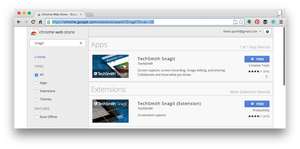 Use SnagIt Extension To Create GIF Screencasts In Chrome