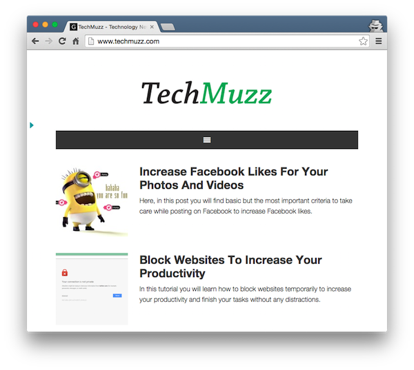 techmuzz header menu responsive