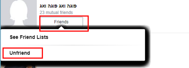 how to unfriend all in facebook