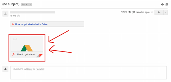 Attach Google Drive File In GMail Rather Than Just A Link