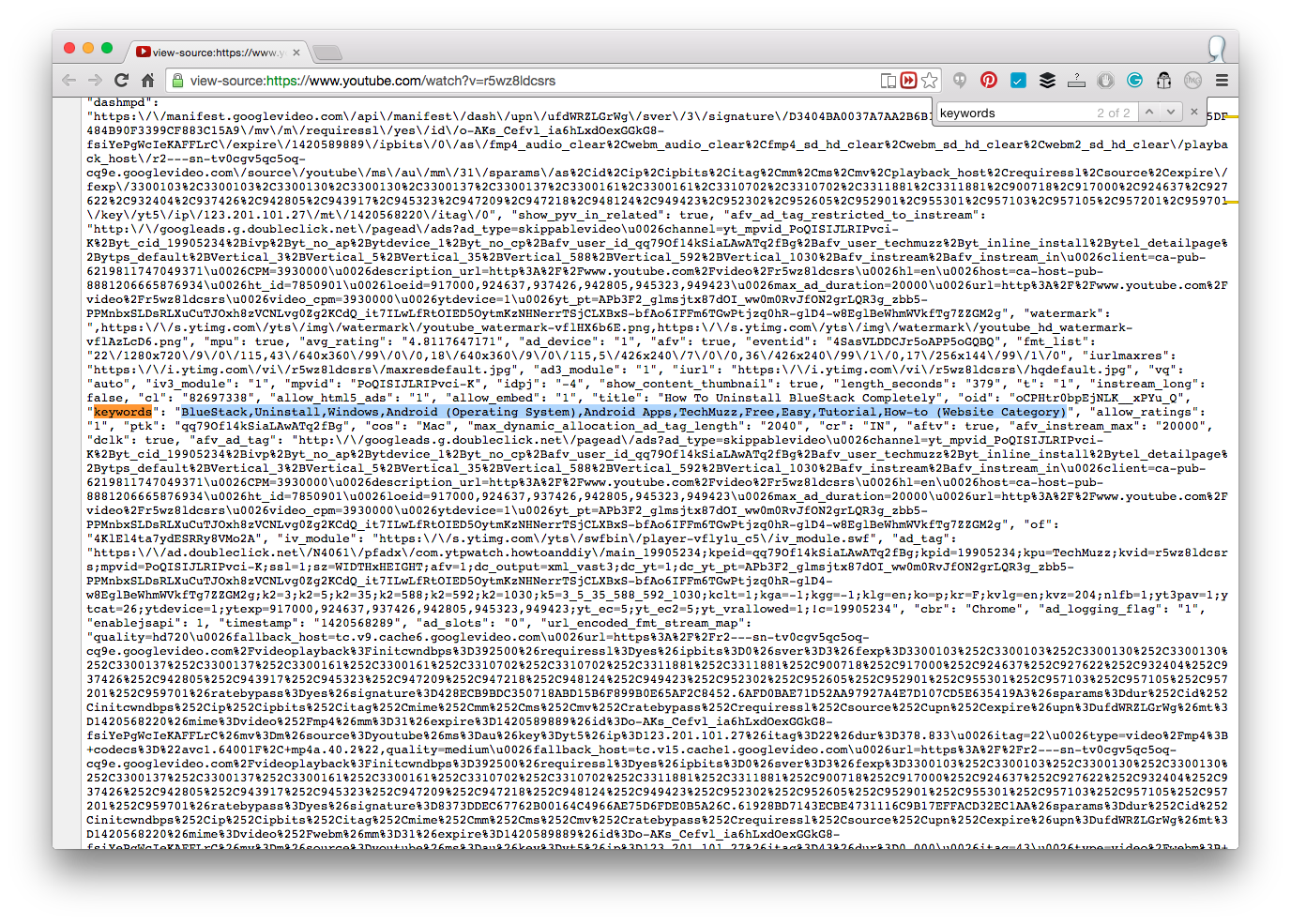 Find Keywords Of Any YouTube Video TechMuzz