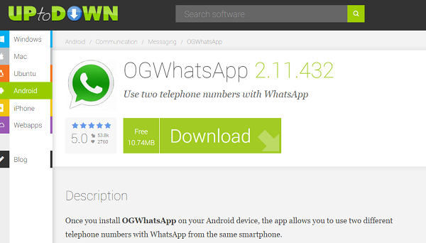 Use Multiple WhatsApp Accounts Without Root