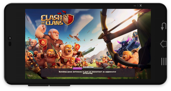 clash of clans in mobizen 