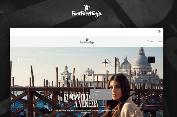 fontface.ninja example