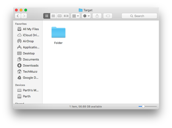 Merge Items Of Two Folders In macOS - TechMuzz