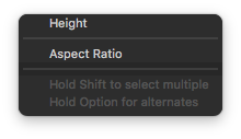 aspect ratio of imageview xcode