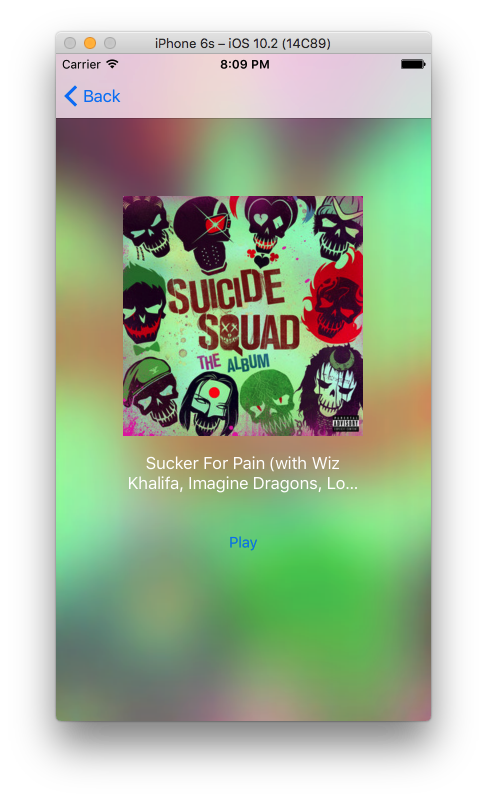 audio player with swfit 3 xcode