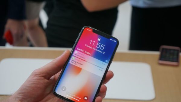 iphone x front screen