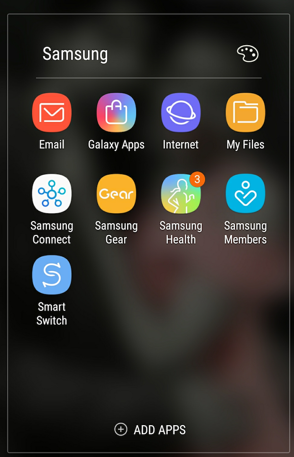 Open Samsung Gear app