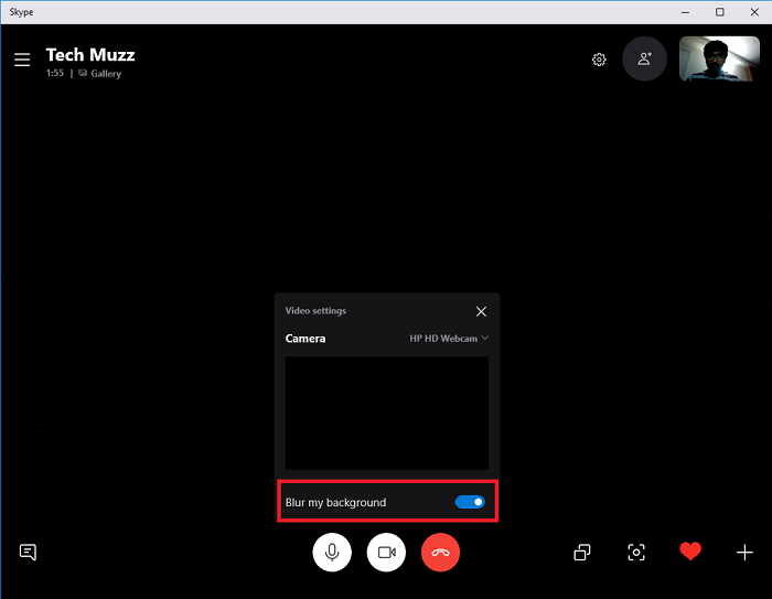 How to Hide Background During Skype Video Calls